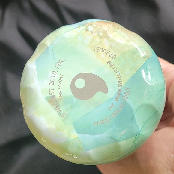 S'well green and yellow marbled hot and cold stainless steel water bottl… - Picture 10 of 15